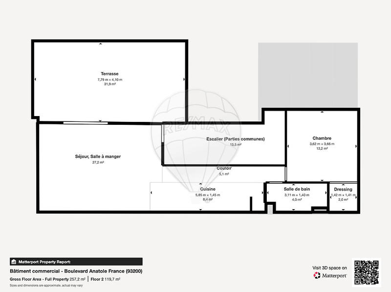 Local commercial - 190 m² - 6 pièces