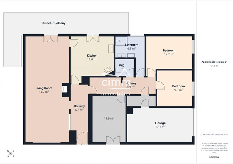 Maison - 110 m² - 4 pièces