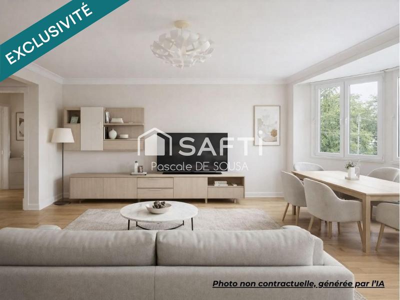 Appartement - 69 m² - 3 pièces