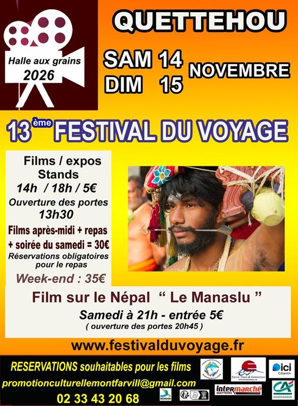 13ème Festival du voyage à Quettehou