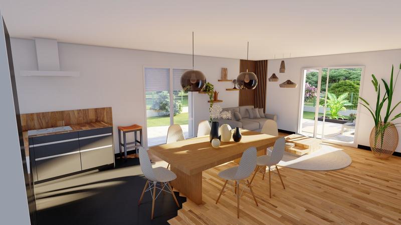 Maison - 70 m² - 3 pièces