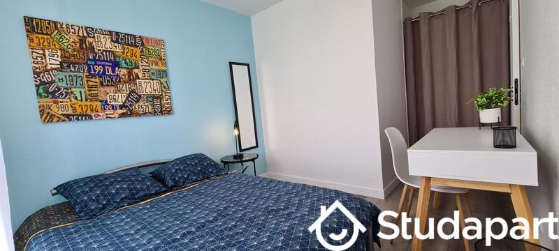 Chambre - 10 m² - 1 pièce