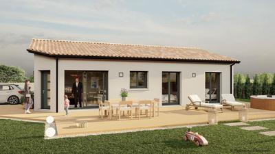 Maison - 72 m² - 5 pièces