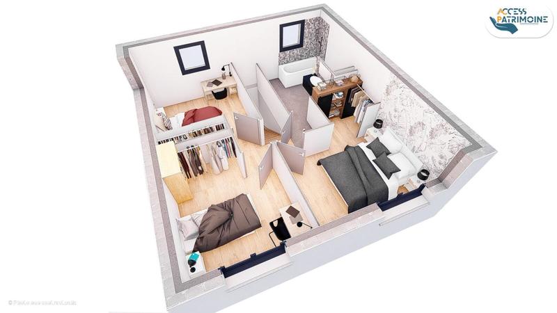 Maison - 77 m² - 5 pièces