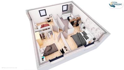 Maison - 77 m² - 5 pièces