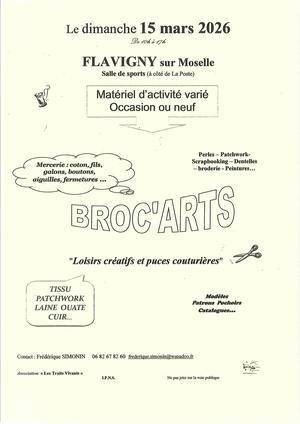 Broc'arts - puces des couturières et loisirs créatifs