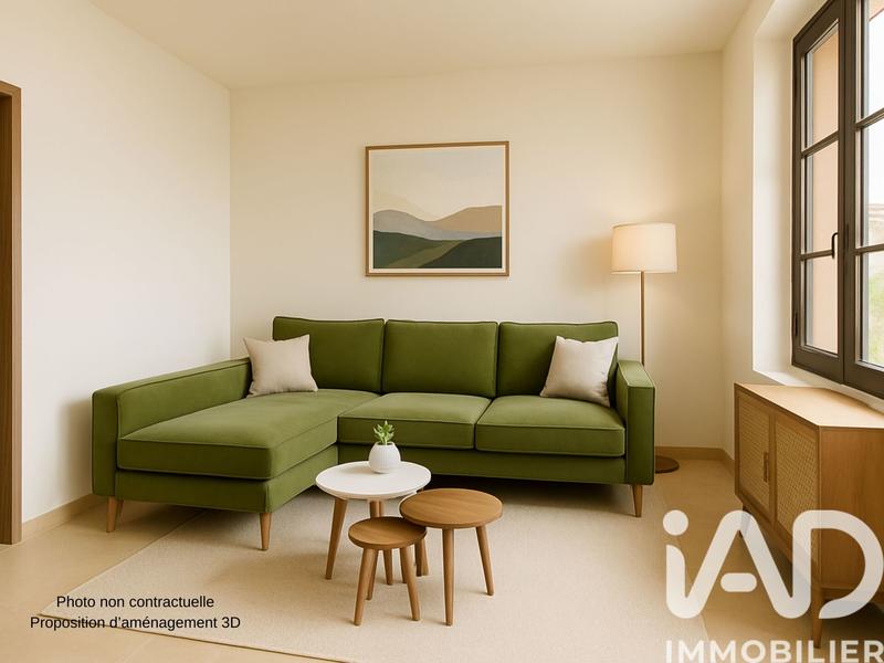 Maison de village - 80 m² - 3 pièces