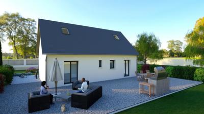 Maison - 93 m² - 4 pièces