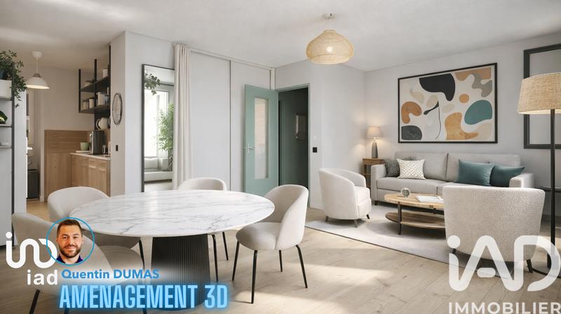 Appartement - 44 m² - 1 pièce