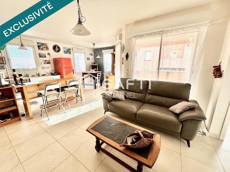 Appartement - 55 m² - 2 pièces