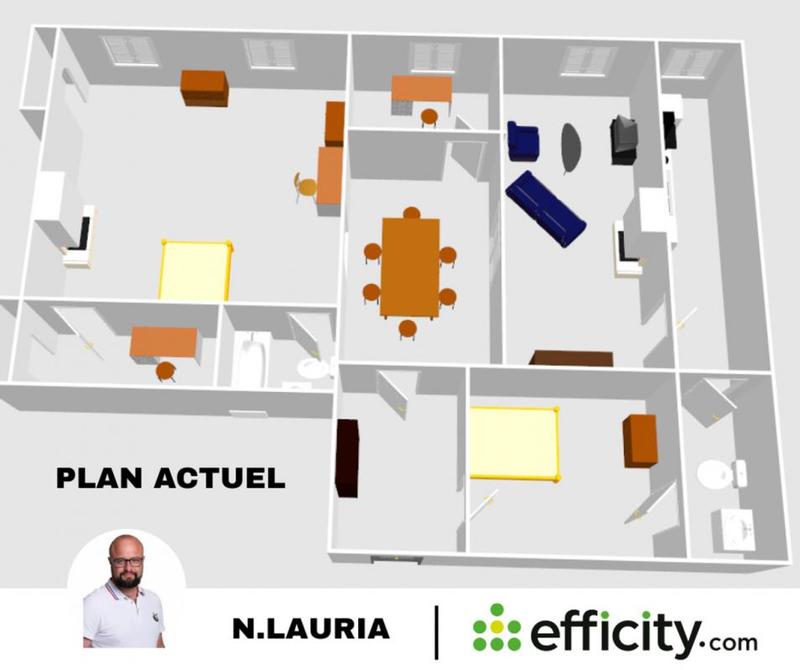 Appartement - 94 m² - 4 pièces