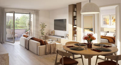 Appartement - 66 m² - 3 pièces