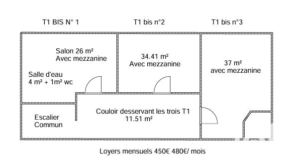 Appartement - 375 m² - 11 pièces