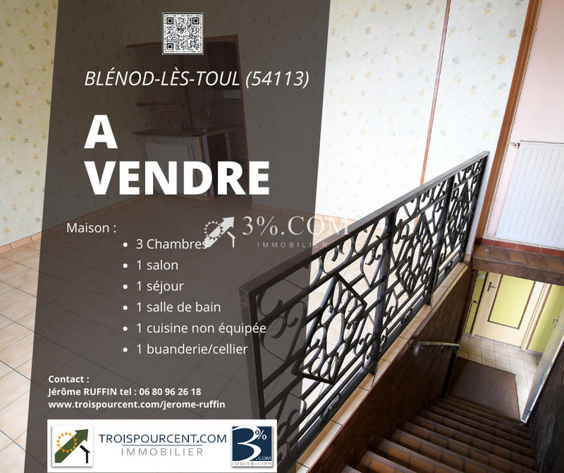 Maison de village - 90 m² - 5 pièces