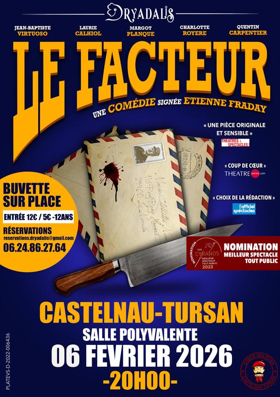 Le Facteur - Pièce de théâtre - Compagnie Dryadalis