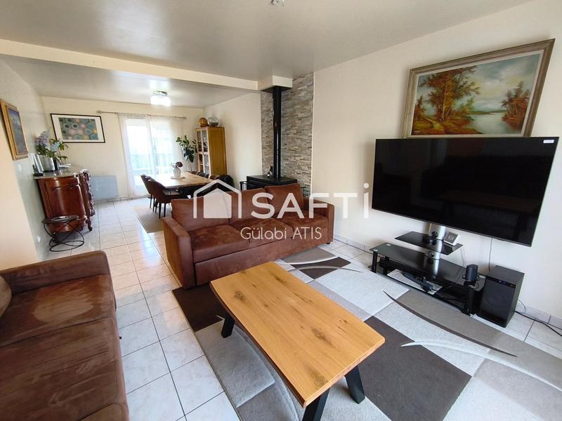 Maison - 120 m² - 6 pièces