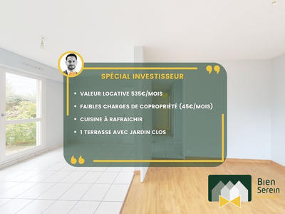 Appartement - 53 m² - 2 pièces