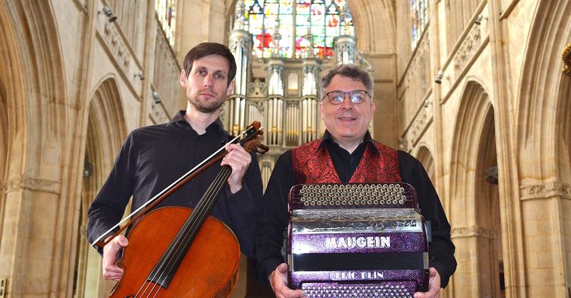 Concert d'accordéon classique et violoncelle "voyage au coeur de la grande europe"