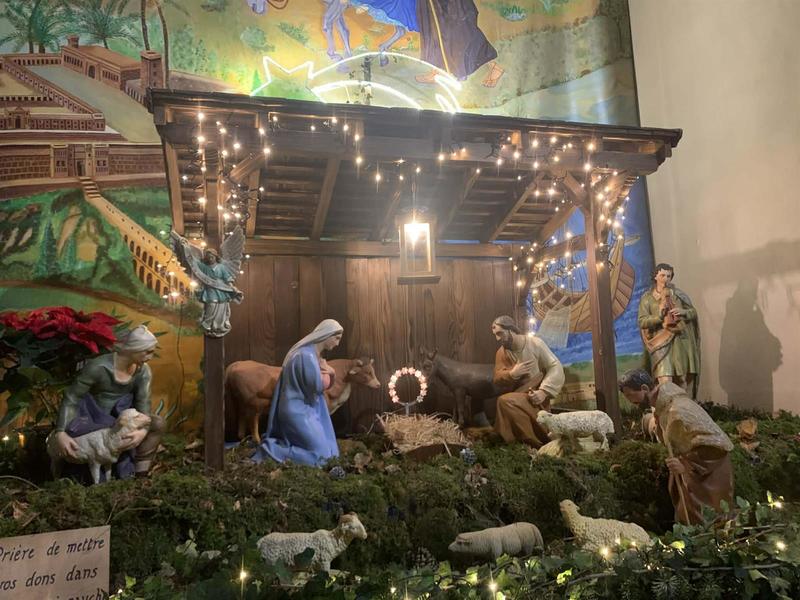 Sentier des crèches - Eglise Saint Martin