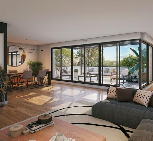 Appartement - 69 m² - 3 pièces