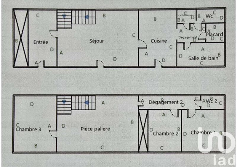 Maison de village - 132 m² - 5 pièces