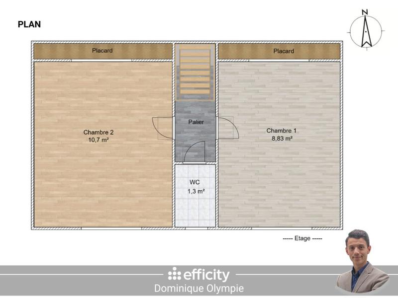 Maison - 72 m² - 4 pièces