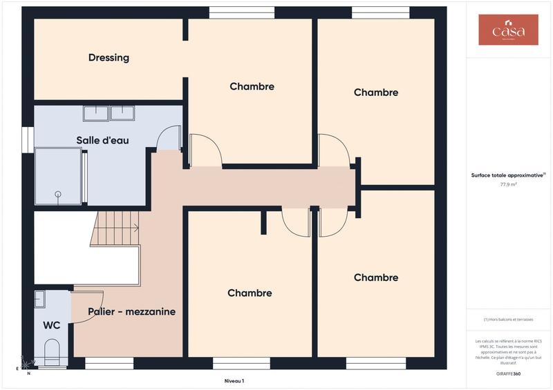 Maison - 179 m² - 7 pièces