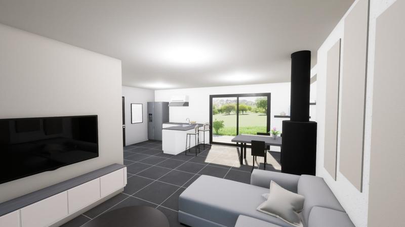 Maison - 90 m² - 5 pièces