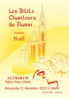 Concert de Noel des Petits Chanteurs de Thann