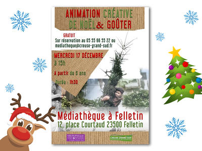 Animation créative de Noël &amp; goûter
