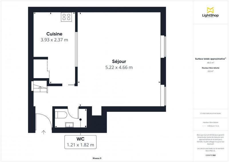 Duplex - 80 m² - 4 pièces