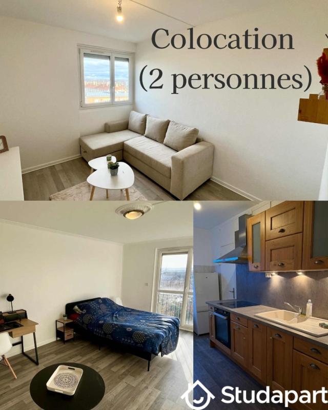 Chambre - 12 m² - 1 pièce