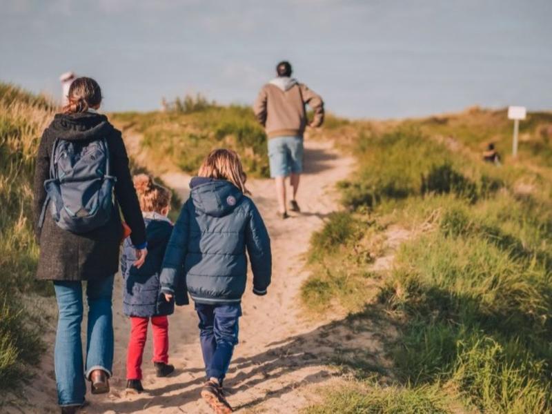 Sortie dans les dunes