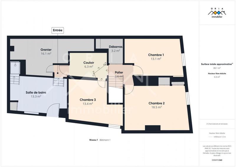 Maison de village - 140 m² - 6 pièces