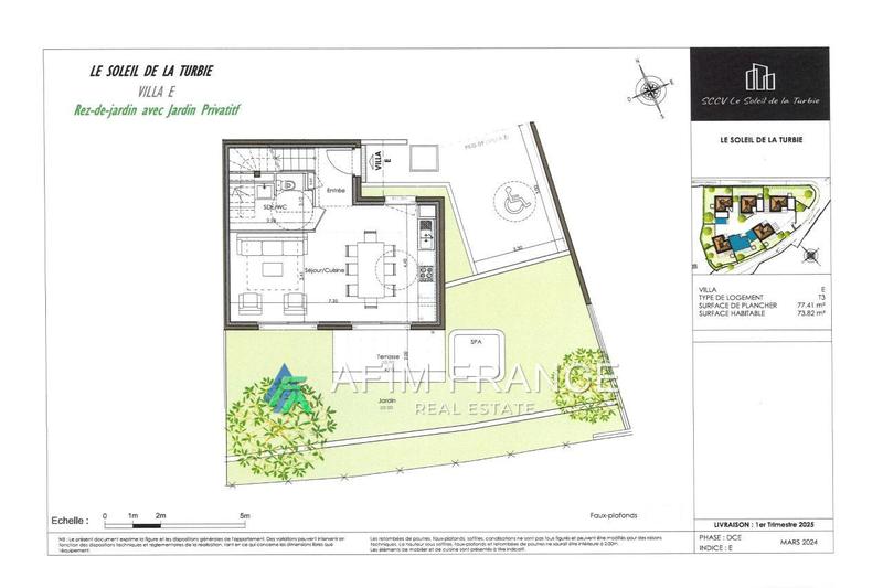 Villa - 74 m² - 3 pièces