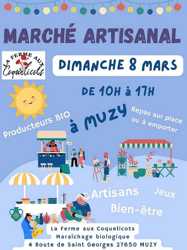 Marché artisanal à la Ferme aux Coquelicots