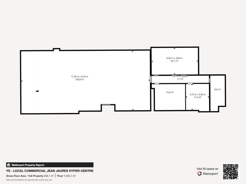 Local commercial - 210 m²