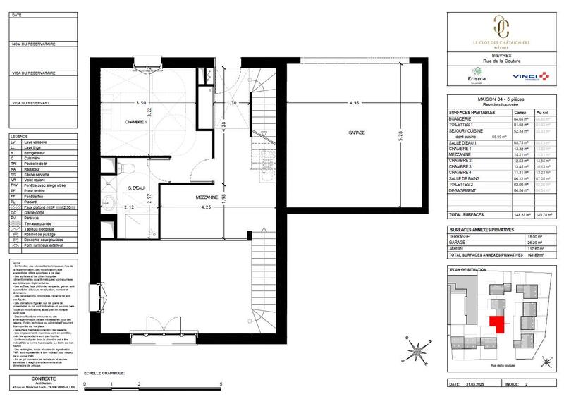 Maison - 143 m² - 5 pièces