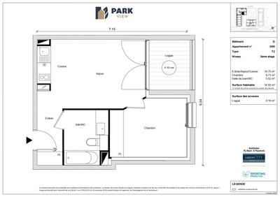 Appartement - 2 pièces