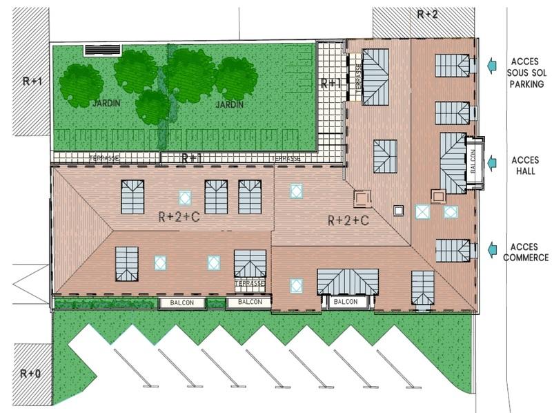 Appartement - 68 m² - 3 pièces