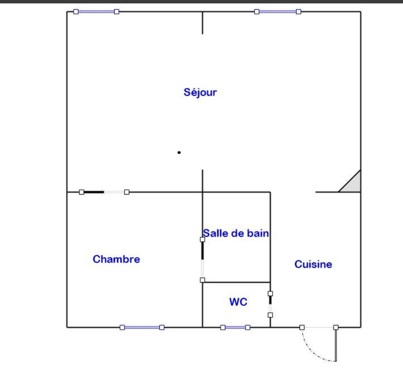 Appartement - 42 m² - 3 pièces