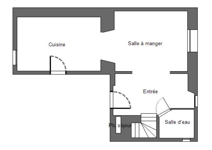 Maison - 75 m² - 3 pièces