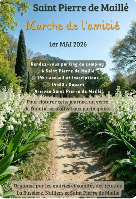 Marche de l'Amitié Saint Pierre de Maillé