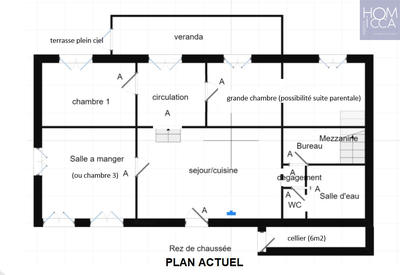 Maison - 112 m² - 4 pièces