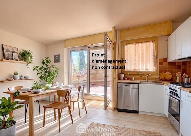 Appartement - 45 m² - 2 pièces