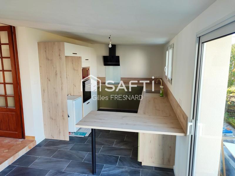 Maison - 92 m² - 5 pièces