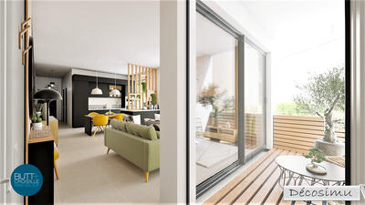 Appartement - 66 m² - 3 pièces