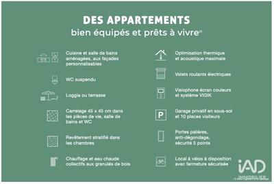Appartement - 60 m² - 3 pièces