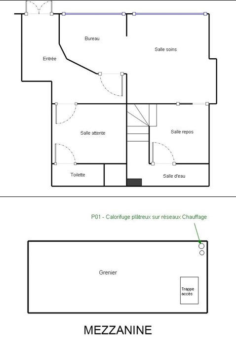 Local commercial - 74 m² - 6 pièces