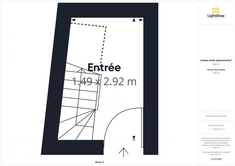Maison - 76 m² - 3 pièces